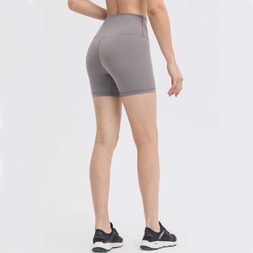 新款高腰休闲塑身运动短裤