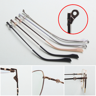 近视眼镜腿金属单凸牙1mm眼镜脚腿宽3.2牙深4.5眼镜脚通常用一对