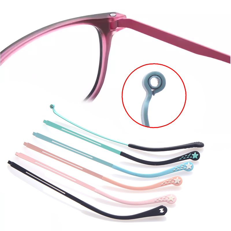 异形金属弹性眼镜腿学生近视支架