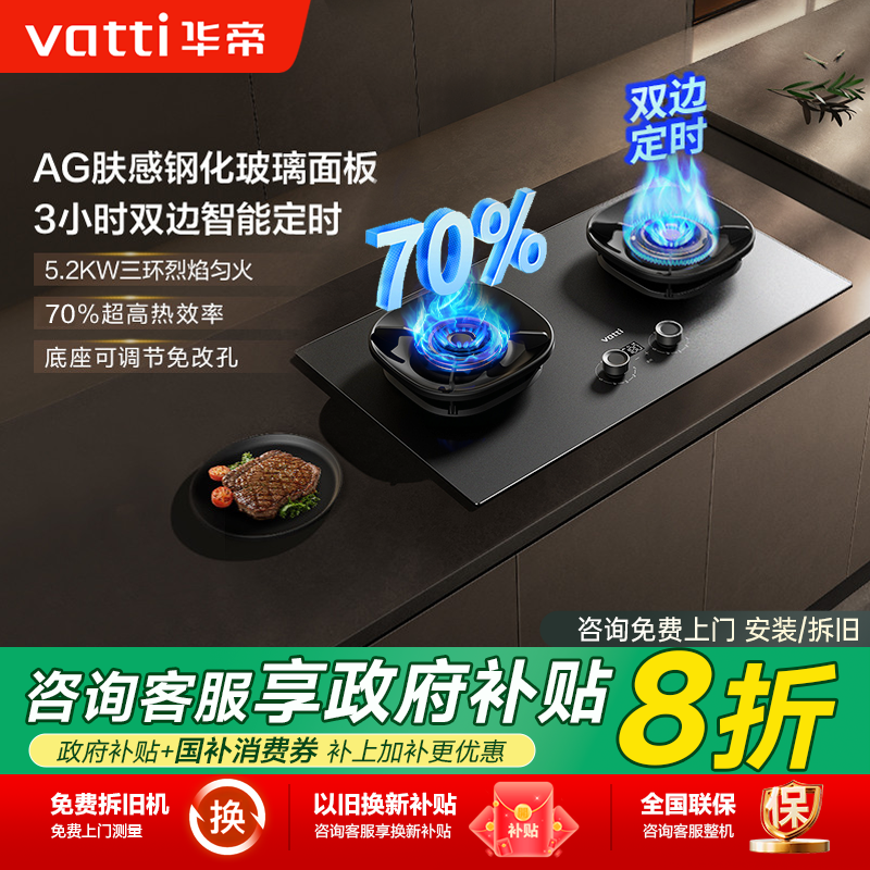 i10308G天然气双灶华帝