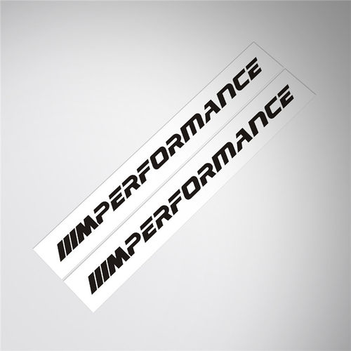 适用M Performance sticker 新款M系列尾翼贴纸个性汽车装饰贴