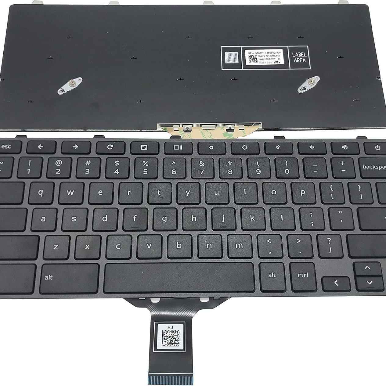 Dell Chromebook 11 3100/3110/3120/5190 US 005PY8 00D2DT 键盘