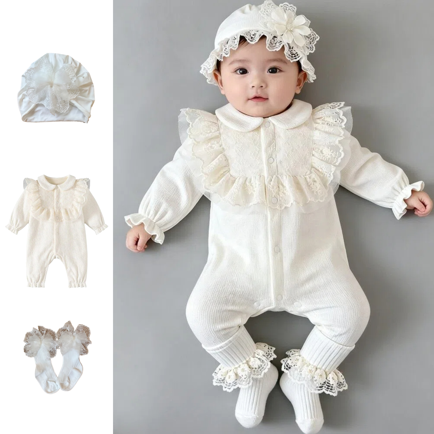 满月百天宝宝衣服女婴儿公主千金风女宝百岁宴女孩幼儿百日小礼服