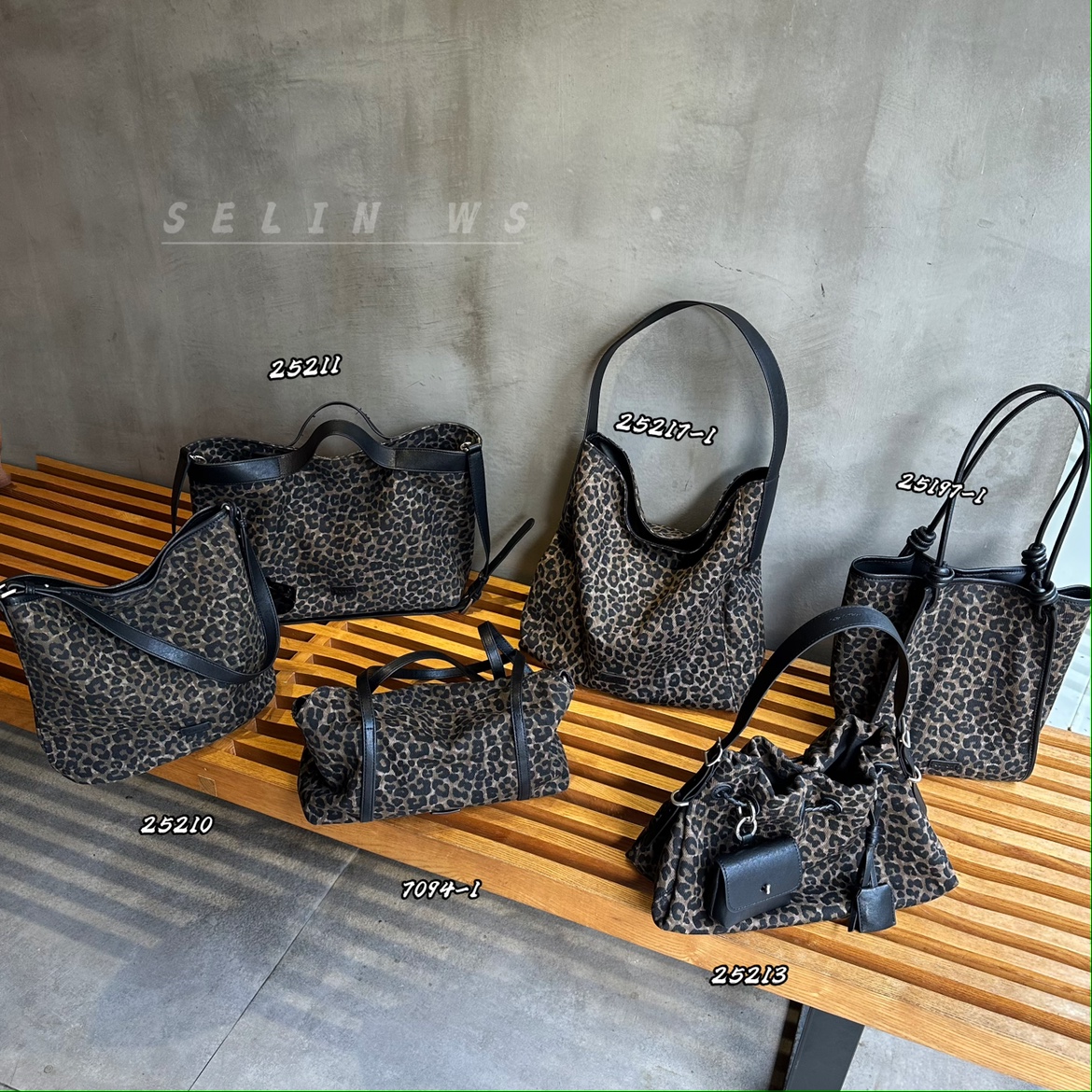 豹纹帆布休闲水桶女包2025新款时尚欧美气质韩版大气慵懒单肩斜挎