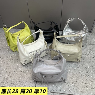 笑脸包休闲腋下软皮时尚 质感潮流简约单肩斜挎包潮 女包2026新款