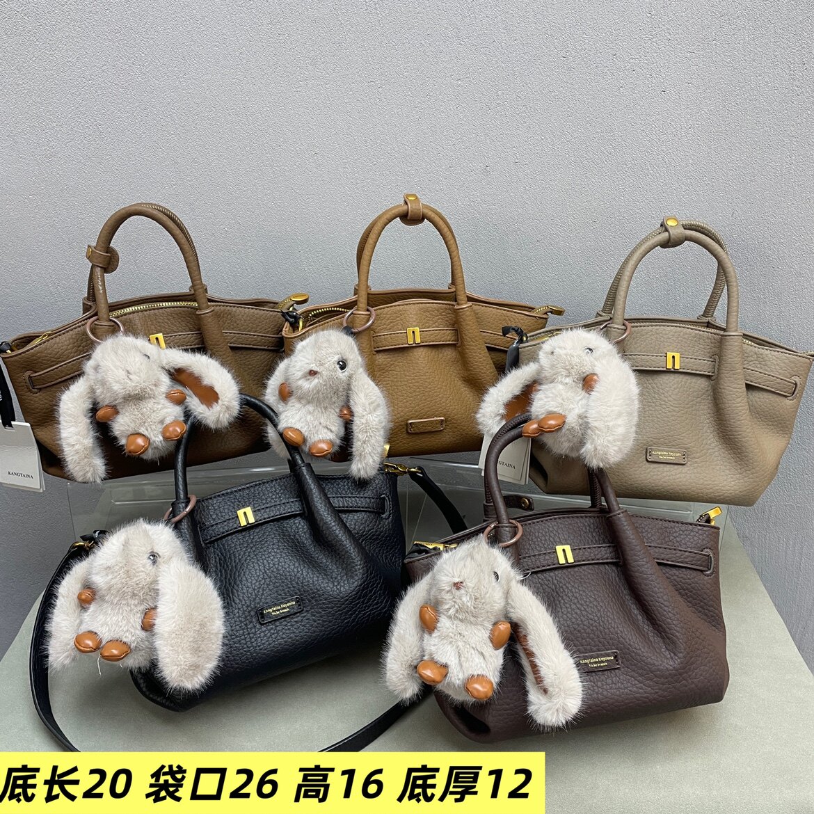 康泰娜质感女包2025新款时尚饺子包爆款百搭小众韩版斜挎包潮包