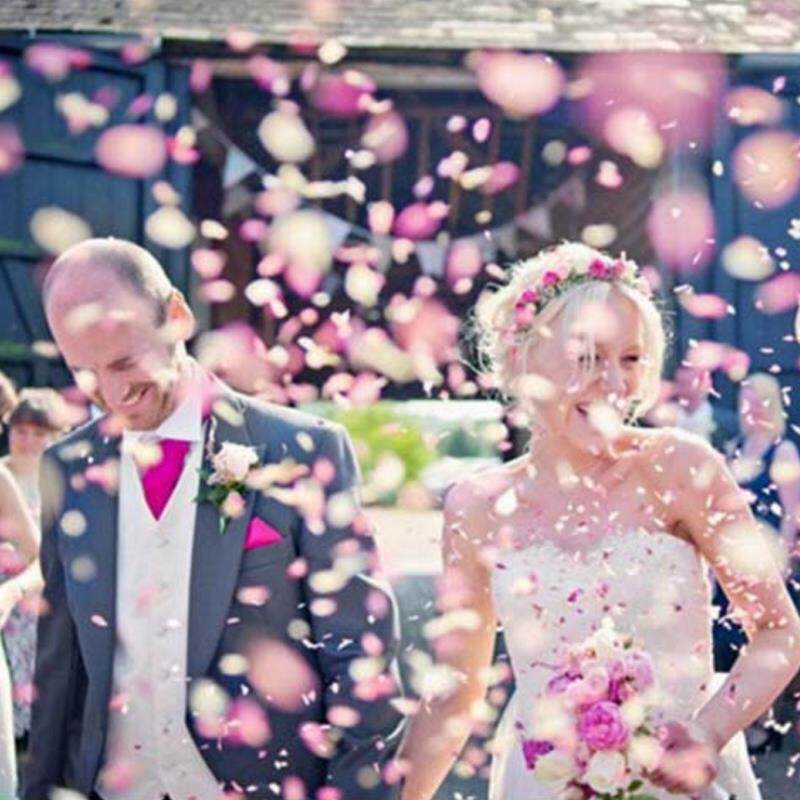 婚礼求婚结婚拍照喷花纸屑道具彩色迷你派对礼花ins礼炮雨筒