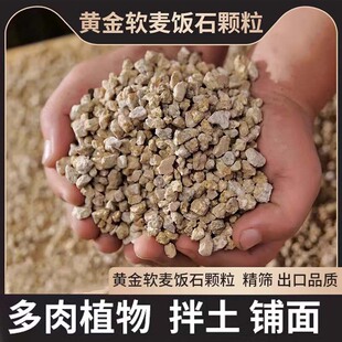 黄金麦饭石土多肉植物专用小苗土软土铺面石土培肉泥盆栽通用土壤