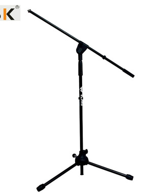 ISK SKSD004落地式三角架舞台录音棚咪架电容麦克风话筒斜杆支架