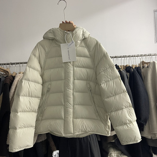 欧货25567排骨款 2025云朵泡芙90白鹅绒女宽松羽绒服外套加厚 冬装