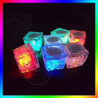 New durable food-grade material led simulation waterproof seven-color bar with switch light, ice cube button flash light thumbnail 6
