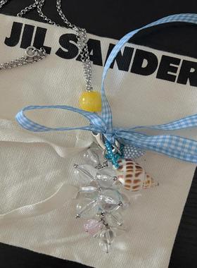 LYUMIN 原创冰冻葡萄小众长款多功能挂件项链