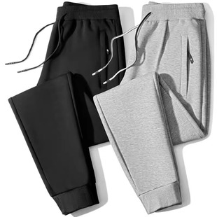 耐穿便宜弹力束脚长裤 运动裤 劳保上班工作服大码 休闲裤 子 女春秋季