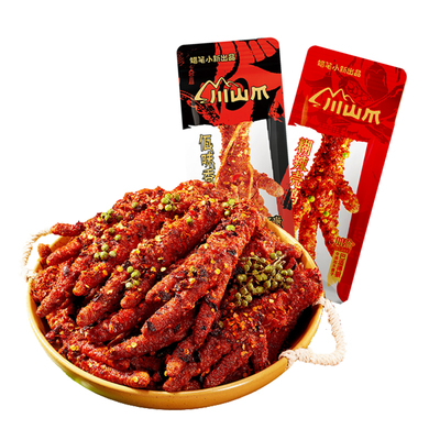 蜡笔小新川山爪糊辣壳鸡爪