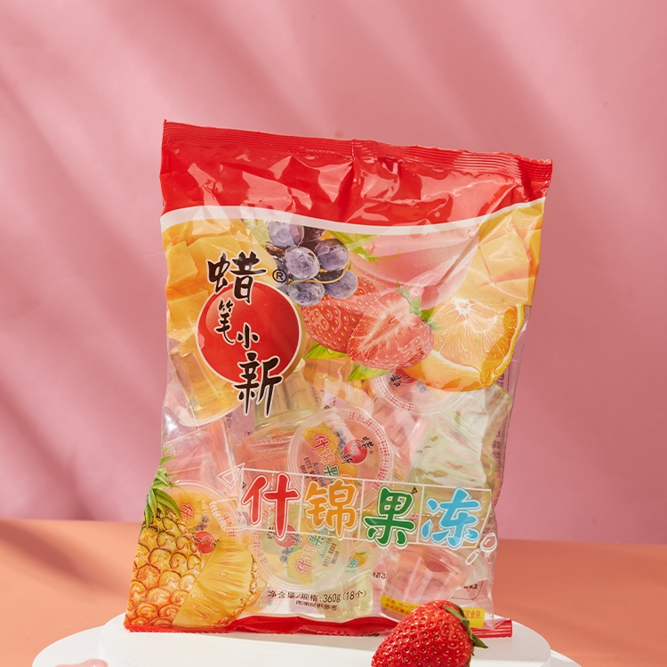 蜡笔小新1kg什锦果冻50杯袋装果冻苹果草莓味儿童零食f 奶粉/辅食/营养品/零食 果汁/饮品/果冻 原图主图