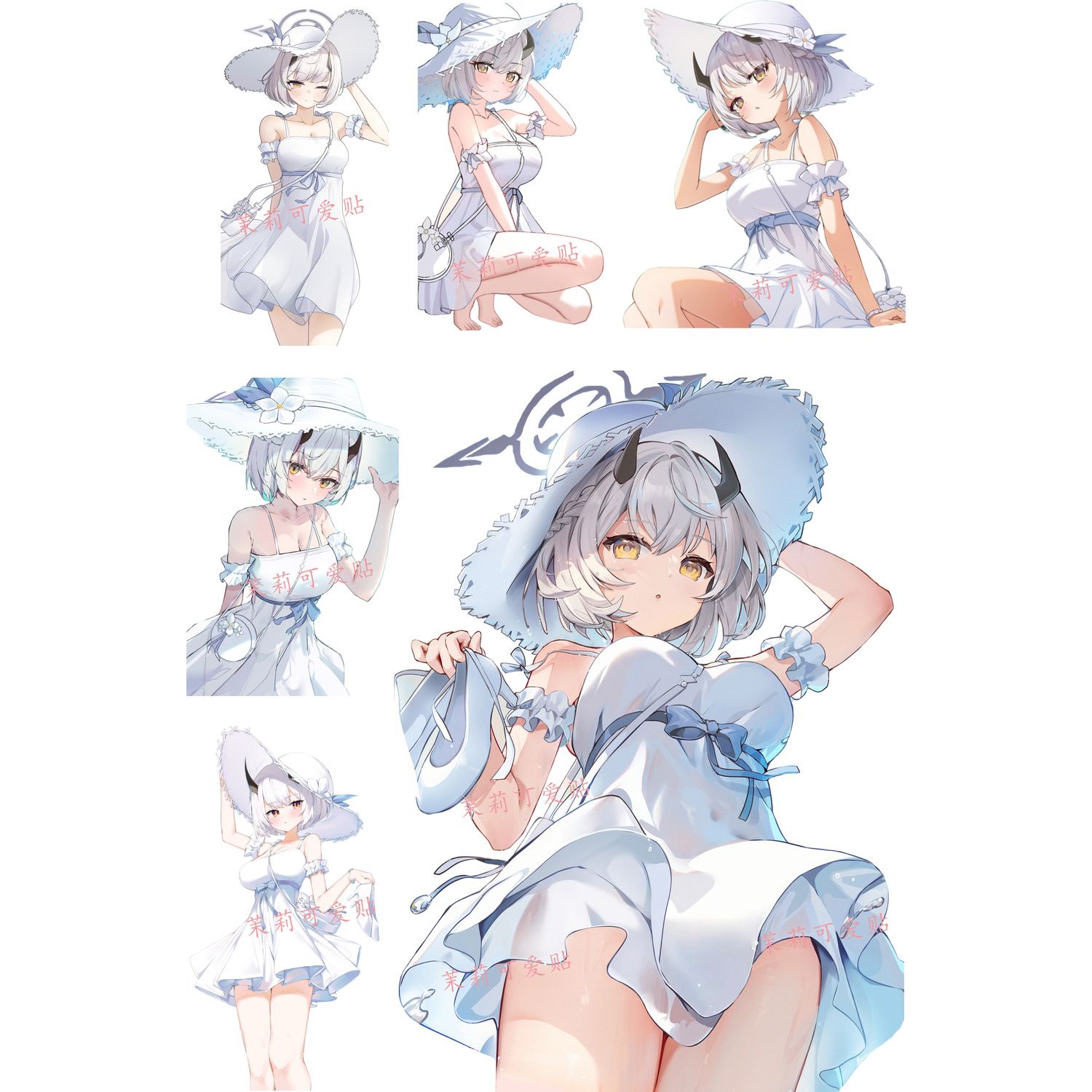 适用蔚蓝碧蓝档案冰室濑