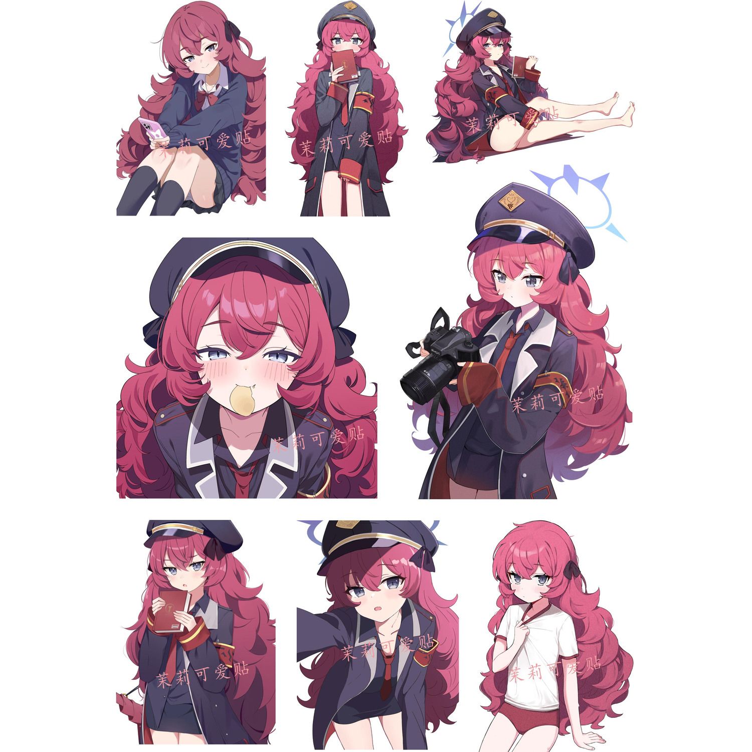 适用碧蓝档案蔚枣伊吕波