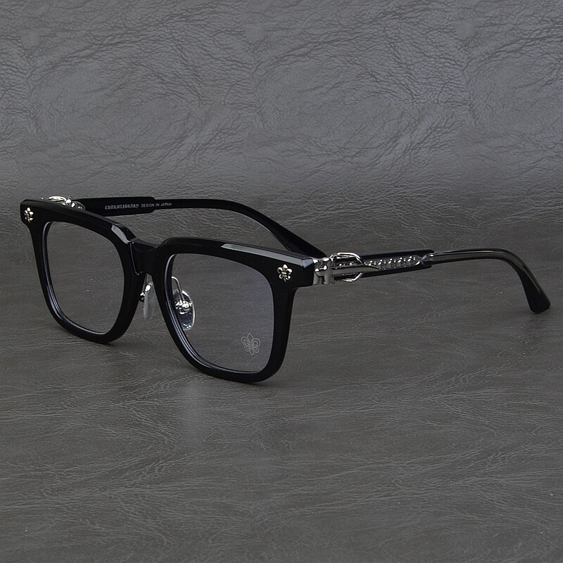 韩风小众百搭文艺眼镜框男大脸复古全框板材个性近视眼镜架女潮牌