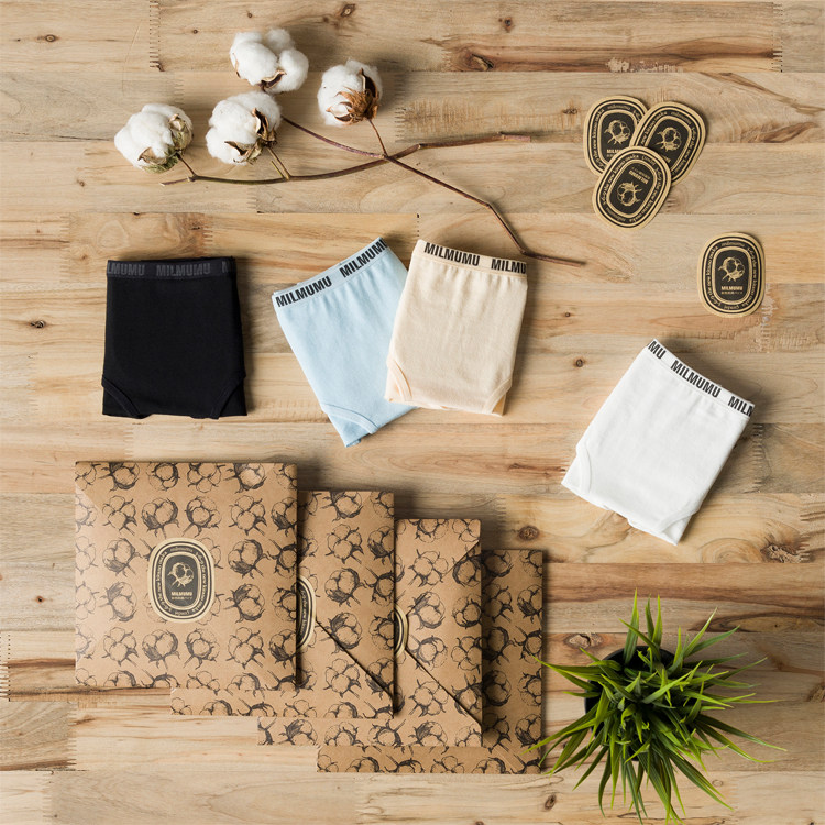 Slip jeunesse simple en coton - Ref 641961 Image 1