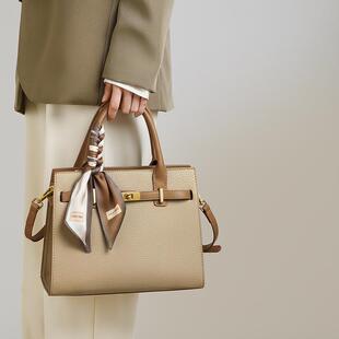 日本手提包女式2025新款秋冬斜挎女包铂金包大容量妈妈包bags箱包