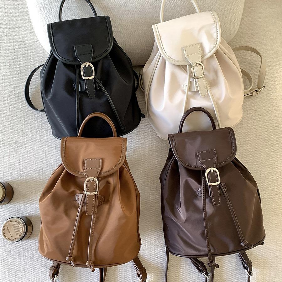 日本新款双肩包牛津布美拉德包包休闲尼龙书包大学生背包双肩女生