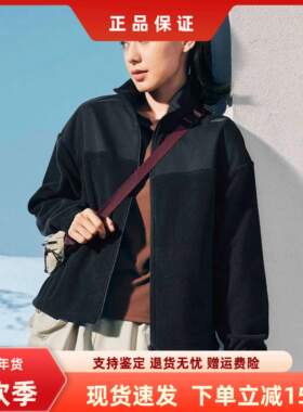 斯凯奇秋冬新款女装梭织连帽外套时尚舒适休闲运动套装P425W177