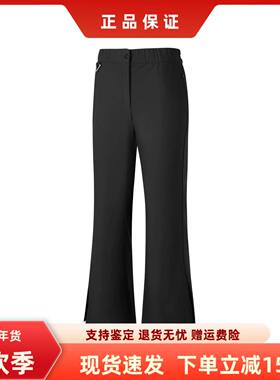 Skechers斯凯奇新款女士修身长裤黑色微喇叭裤休闲长裤P126W053