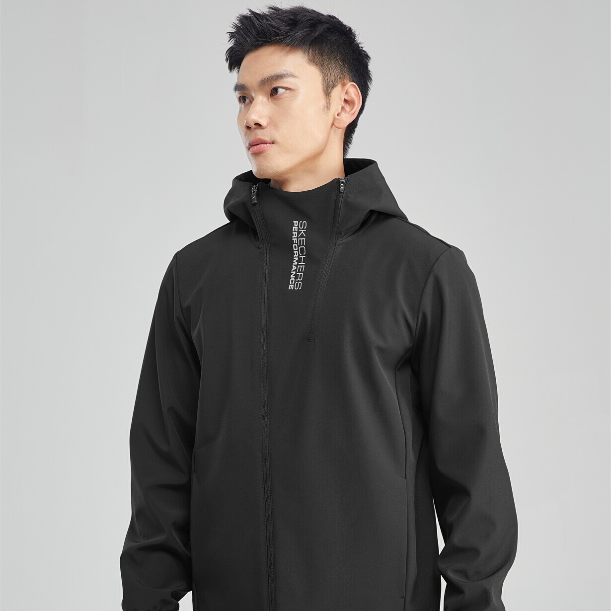 斯凯奇外套防风男士户外上衣