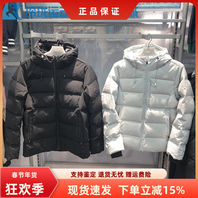 斯凯奇保暖连帽男女防风羽绒服