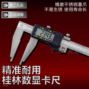 1000mm1.5米2米高精度 600 桂林桂量大量程电子数显游标卡尺0 500