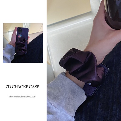 腕带丝绸oppo高级感n3flip手机壳