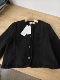 派Bluepops黑色小香风外短外套女春秋款 特清 元 胸围112衣长54