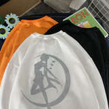 备货足21春秋反光美少女卫衣222-1W10P55控68，男装卫衣，星座809A(原222-1)