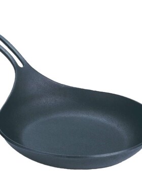 日本岩鋳Iwachu煎蛋锅 蛋包饭锅 铸铁煎锅牛排锅黒焼付IH电磁锅可