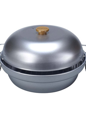 CAPTAINSTAG日本产烟熏锅熏制锅 自制熏烤烟熏料理 家中户外两用