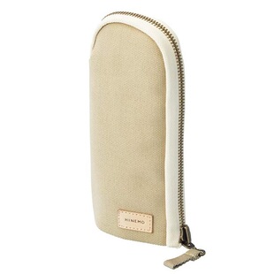 日本LIHITLAB HINEMOシリーズ笔袋 日本国産帆布「富士金梅」制