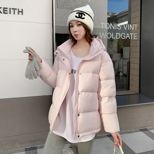 雪见鹿新款羽绒服女95白鸭绒短款