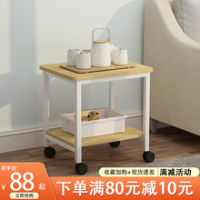 简约现代客厅茶几桌家用小户型沙发边几角几柜简易迷你移动小桌子
