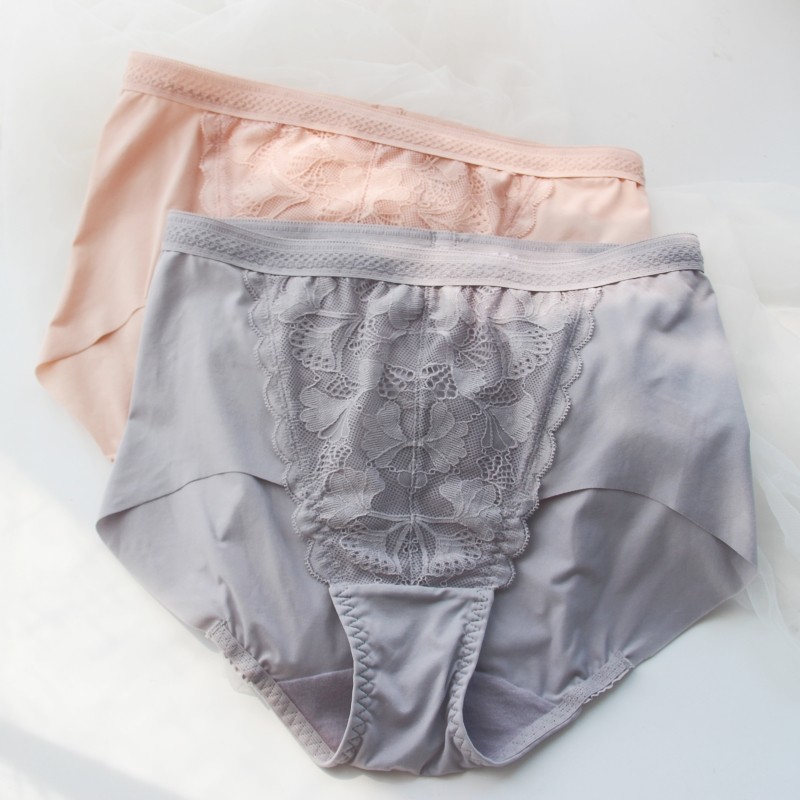 中高腰无痕包臀三角裤亲肤有大码