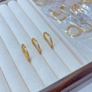 纯银乾坤圈哪吒乾坤圈同款戒指描金哪吒同款指环送女友高级礼物