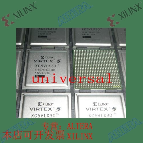 全新   现货嵌入式芯片 XC5VLX30-1FFG676C 欢迎咨询 拍前询价