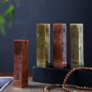 铜合金立式香炉香薰炉线香炉创意家居办公檀香炉香插香筒禅意香托