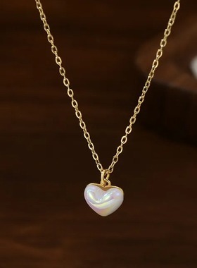 真金电镀气质锁骨链女小众设计