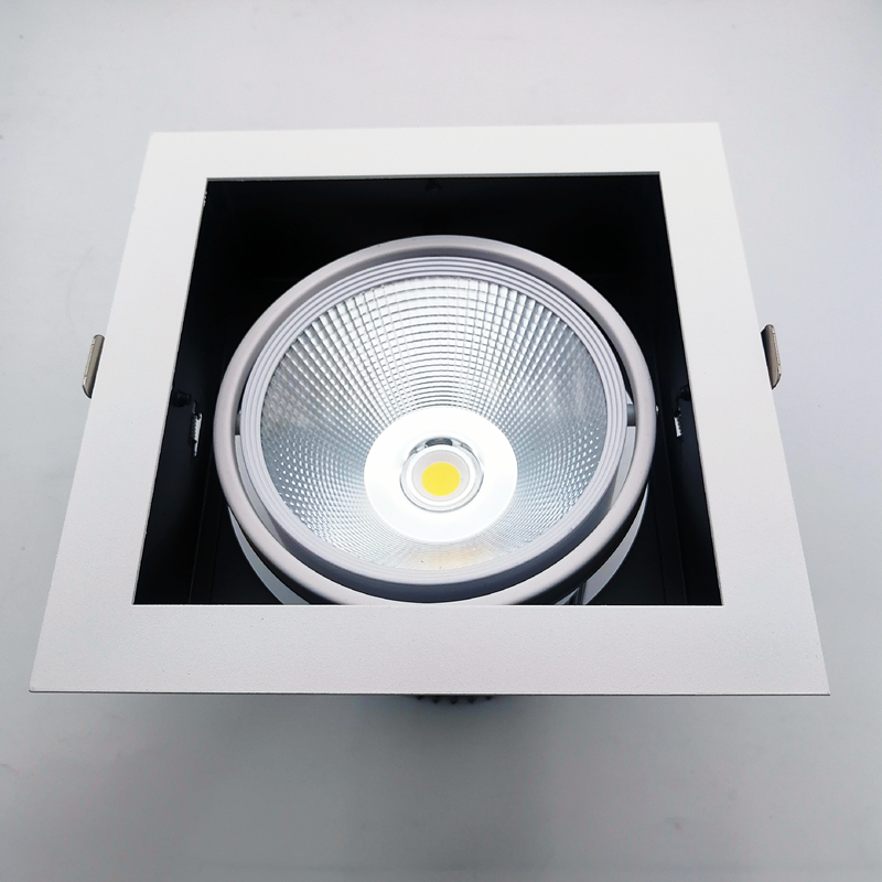 40W格栅豆胆灯AR111汽车4S店展厅