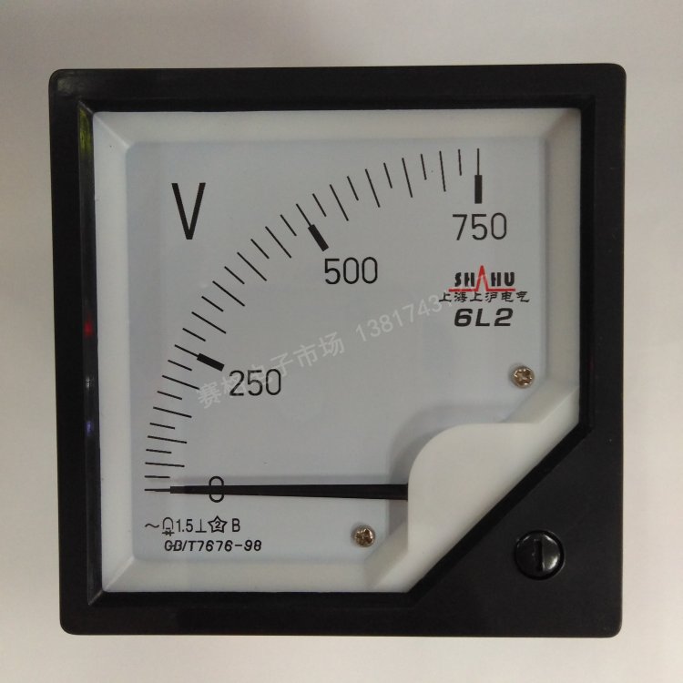 6L2  450V 交流指针式电压表 电流电压表