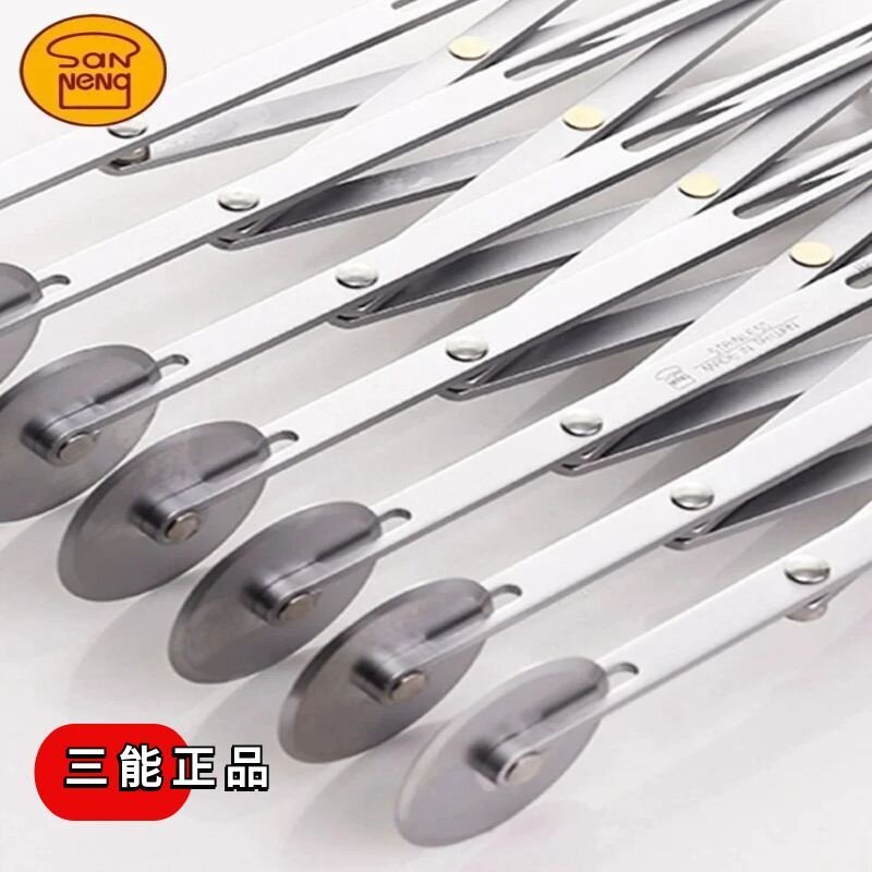 三能多轮滚刀面团分割器不沾