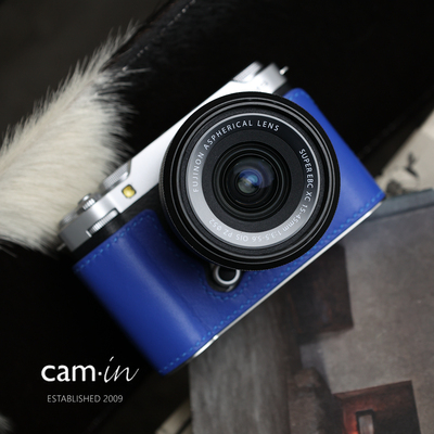 cam-in富士XM5相机皮套swift真皮