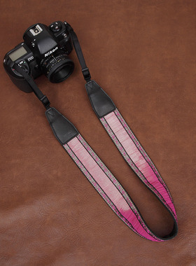 cam-in 绣花系列专业相机背带 通用接口 CS134