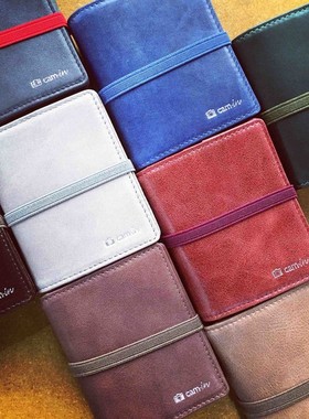 cam-in 意大利植鞣牛皮 SD/CF/银行卡/护照本收纳包 B款 CL002
