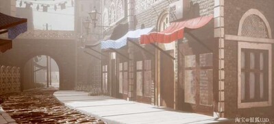 UE4 虚幻4 Low Poly Middle East City Pack 中东城市建筑包